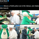 Vatican Police Mascot