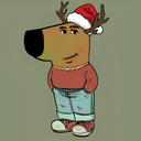 Just A Chill Reindeer