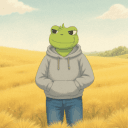 Just a chill frog