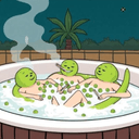 Xtremely Relaxed Peas