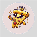 Golden Pizza Slice